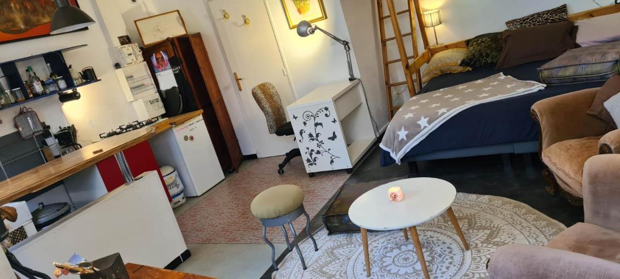 Chaleureux Studio Independant Encausse-les-Thermes Dış mekan fotoğraf